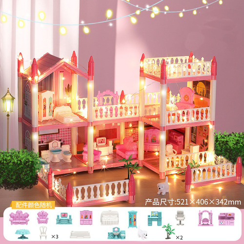 Mz Juguete For Niñas Estilo Princess Dolls House In Diy