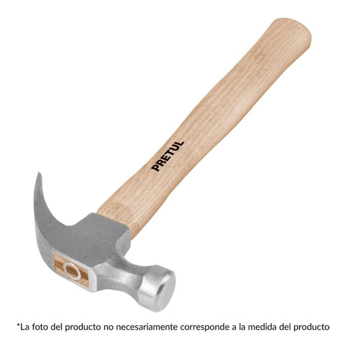 Martillo Uña Curva 7 Oz Pretul 25000