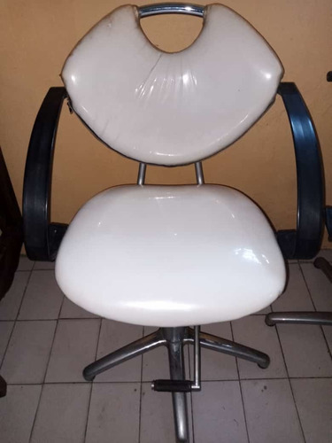 Imagen 3 de 5 de Sillas De Peluquería Barberia Modelo Ginebra