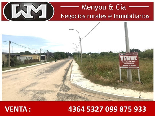 Venta Terreno En Trinidad Flores Esquina 6880 M2 86 Mts X 80