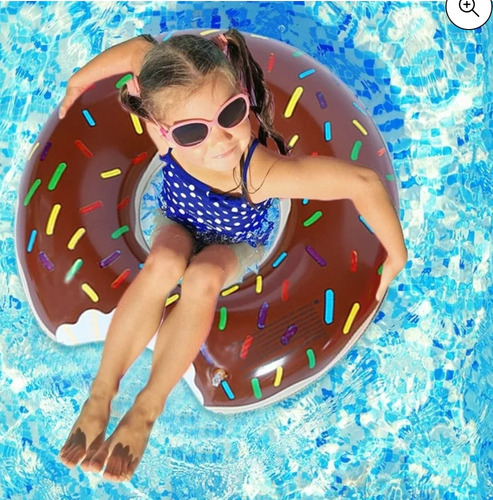 Salvavidas Inflable Dona Mordida #70cm +6años Alberca Niños