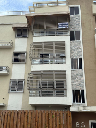 Alquiler De Apartamento En La Autopista De San Isidro 4to Piso Con Terraza