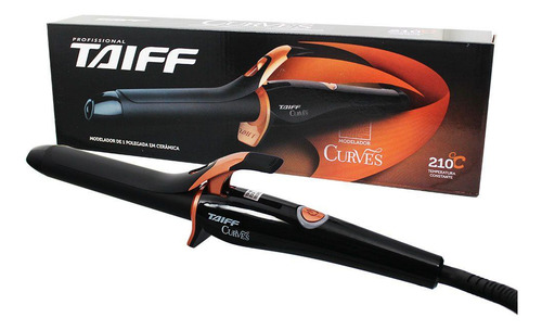 Modelador Cachos Profissional Taiff Curves 1 127/220V Ceramic 127/220V