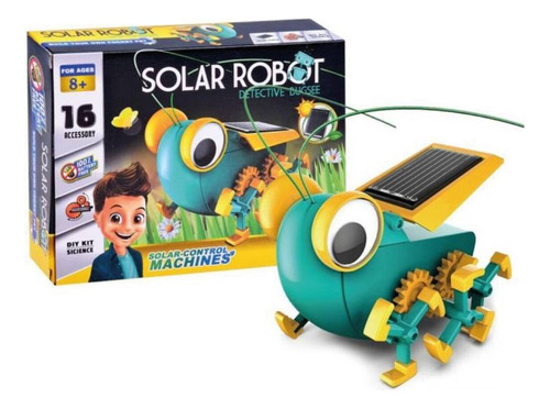 Robot Solar Armable Detective Grillo 