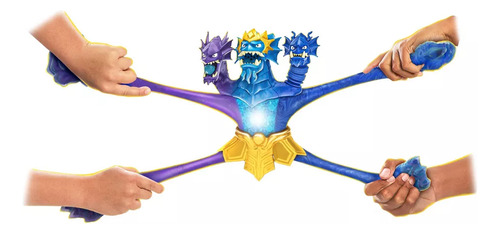 Heroes Of Goo Jit Zu King Hydra Deep Go Sea Figura 3 En 1