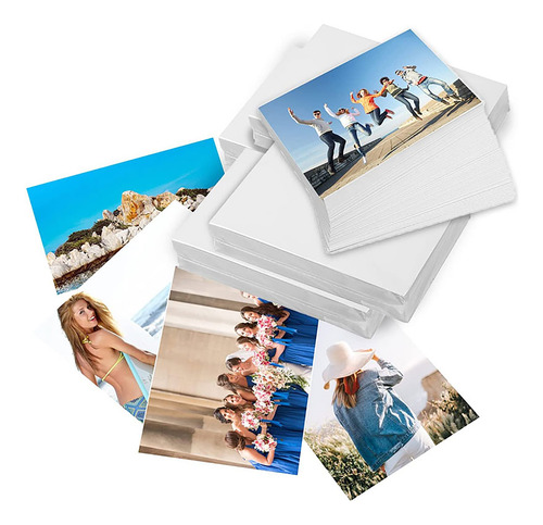 Papel Fotografico A4 135g Glossy Pack 100 Adhesivo
