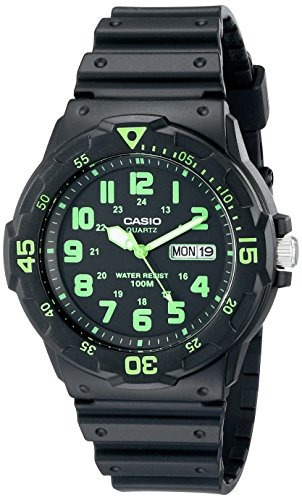 Casio Mens Mrw200h 3bv Dive Style Neo Display Sport Wa