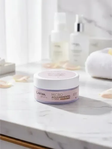 Microagulhamento Em Creme Lakma 8g Com Espiculite Renovação Sem