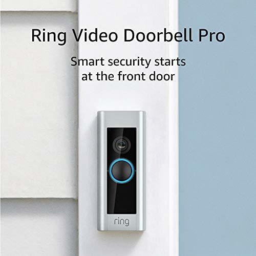 Ring Video Doorbell Pro, Con Video Hd, Notificaciones De Mo