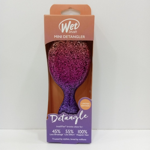 Imagen 4 de 9 de Cepillo Wet Brush | Mini Detangler- Escarchado