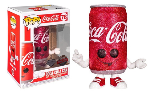 Figura de acción  Coca-Cola Can Diamond Glitter Special Edition de Funko Pop!