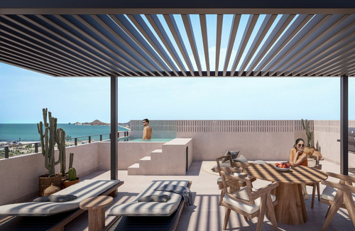 Departamento Con Jardín, Alberca Privada, Pre-construcción, El Tezal, Cabo San Lucas