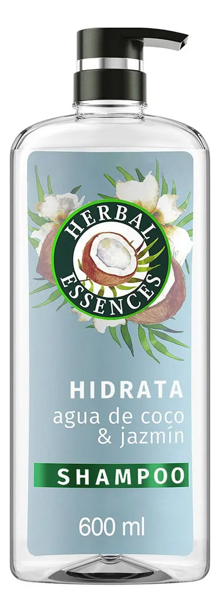 Shampoo Herbal Essences Hidrata Agua de Coco & Jazmín 600 ml