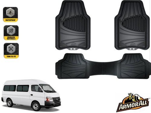 Kit Tapetes Negros Uso Rudo Nissan Urvan E25 2005 Armor All