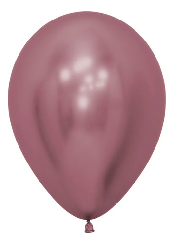 Globos R-5 Reflex (cromado) Rosado - Sempertex X 50