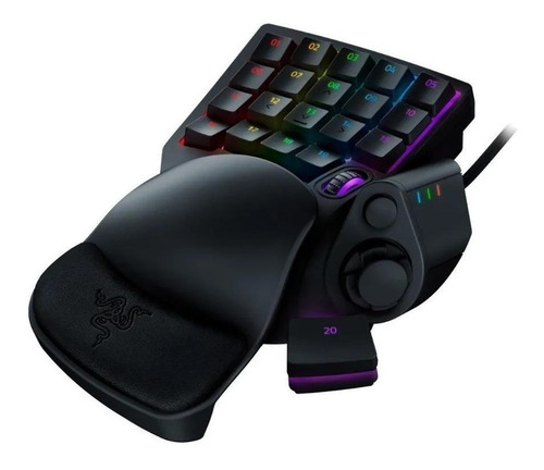 Imagen 3 de 3 de Teclado de Una Mano Gamer Razer Tartarus Pro Color Classic Black con Luz RGB