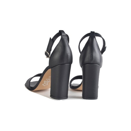 Sandalias Cuero Glitter Mujer - Lester - Ferraro