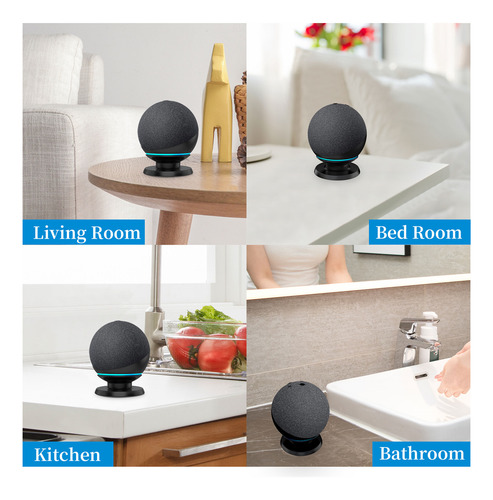 Soporte De Escritorio Plusacc Para Echo Pop Echo Dot De 5.ª