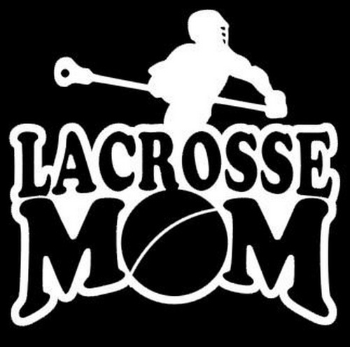 Cci Lacrosse Mamá Vinilo De La Etiqueta Engomada | Coches Ca