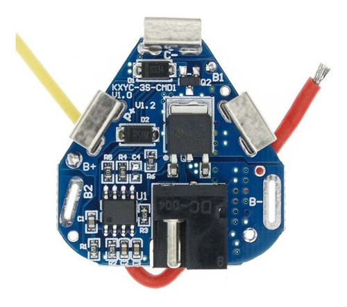 Placa De Protección Bms 3s 12.6v 6a Para 18650