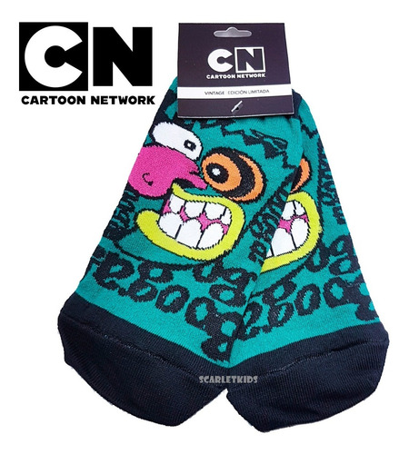 Imagen 3 de 8 de Pack X3 Medias Coraje Perro Cobarde Cartoon Network Vintage