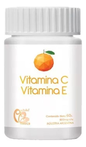 Vitamina C + Vitamina E X 60 Comprimidos Antioxidante