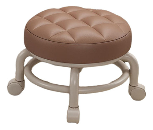 Silla Con Asiento De Ruedas Taburete De Pedicura Café