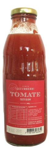 Tomate Triturado Finca Lecumberri 2 X 480 Gr