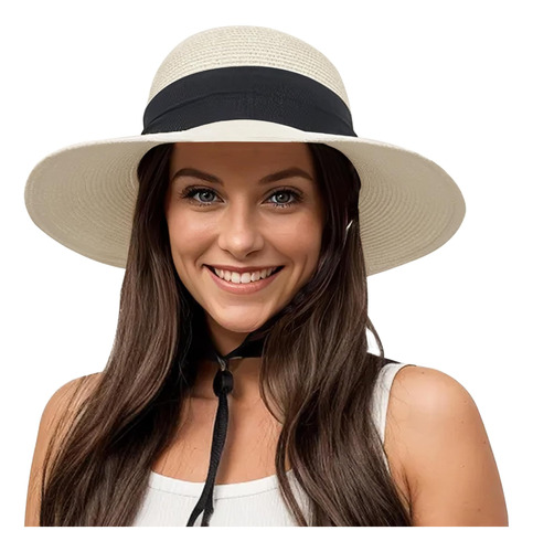 Lanzom Sombreros De Sol De Verano Para Mujer Sombrero De Paj