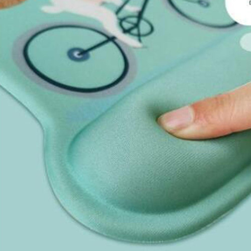 Conjunto De Teclado E Mouse Pad - Almofada De Espuma De