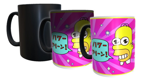 Taza Magica, Mr Chispa Simpsons, Calidad Premium