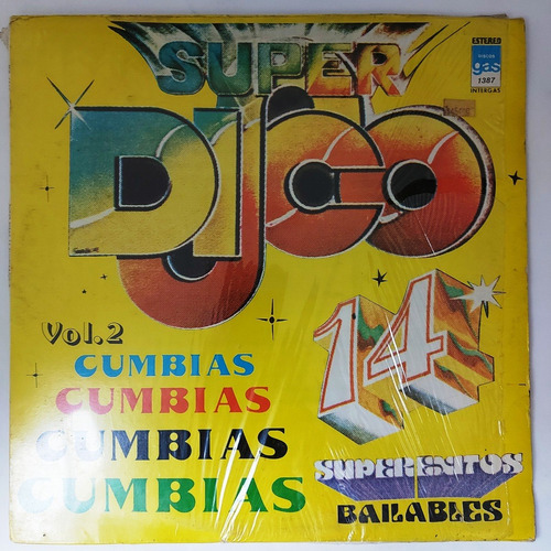 Varios Artistas - Super Disco 14 Cumbias Vol.2   Lp