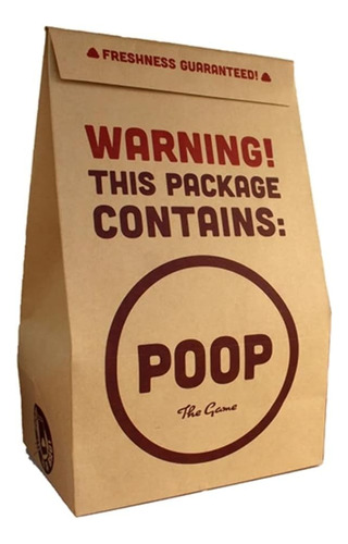 Poop: The Game Brown Bag Combo - Juegos De Mesa Para Familia