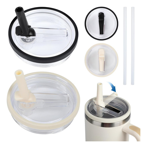 Tumbler Flip Straw Tapete De Substituição De 40 Onças (2 Uni