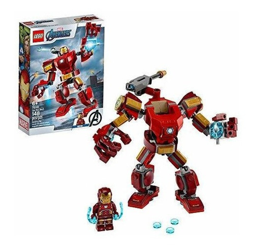 Lego Marvel Avengers Iron Man Mech 76140 Figura De Superhero