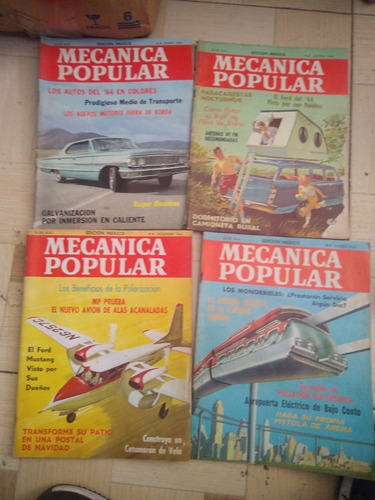 12 Mecánica Popular Revista Año 1964 Edición México