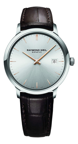 Raymond Weil Toccata Classic - Reloj De Cuarzo Plateado Para