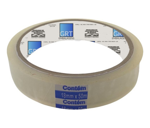 Fita Adesiva Transparente Durex Pacote C/ 26 Rolos- 18x50