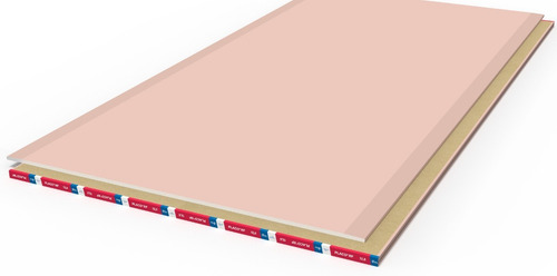 Placa De Yeso Placo Rf 1,20x2,40mts 12,5mm Resistente Calor