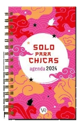 Agenda 2024 Vyr - Solo Para Chicas - Semanal - Japan Portada Multicolor