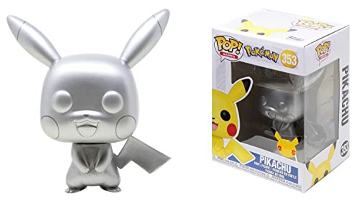 Funko Pop! Juegos: Pokemon - Pikachu, 3,75 4fvke