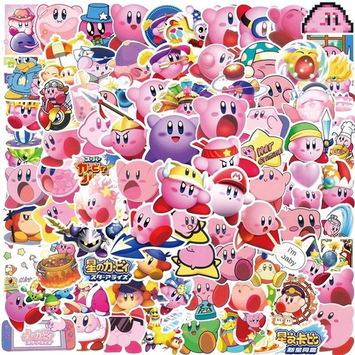 Stickers Kirby (50 Unidades)