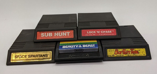 Intellivision Lock 'n' Chase, Space Spartan, Sub Hunt *c Ccq