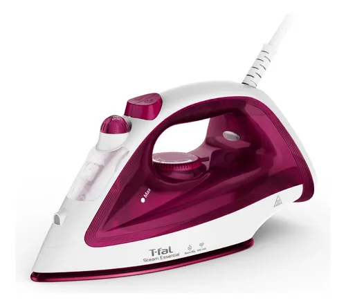 Plancha T-fal Steam Essential Iron Rosada
