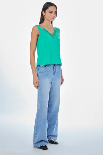 Blusa Lisa Verde Musgo Io 14020224086107