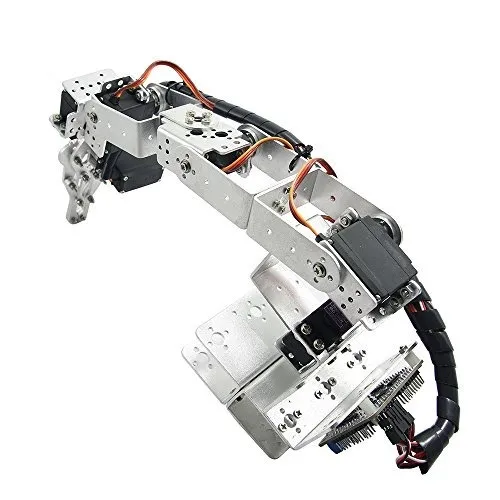 Brazo Robotico Aluminio- Robot 6 Dof Entrega Inmediata