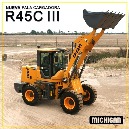 Imagen 2 de 14 de Michigan R45-lll 1mts3 1600 Kg 8 Marchas
