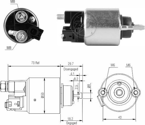 Solenoide Toyota Corolla 1.8 2001 12v