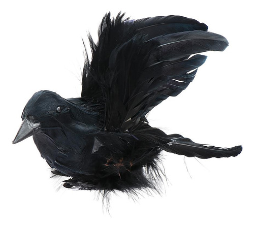 Cuervos Artificiales Con Forma De Pájaro Negro Con Forma De