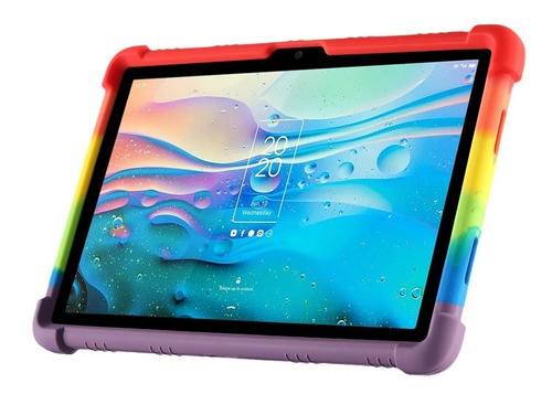 Funda Silicona Compatible Tablet Tcl Tab 10 Lite Multicolor